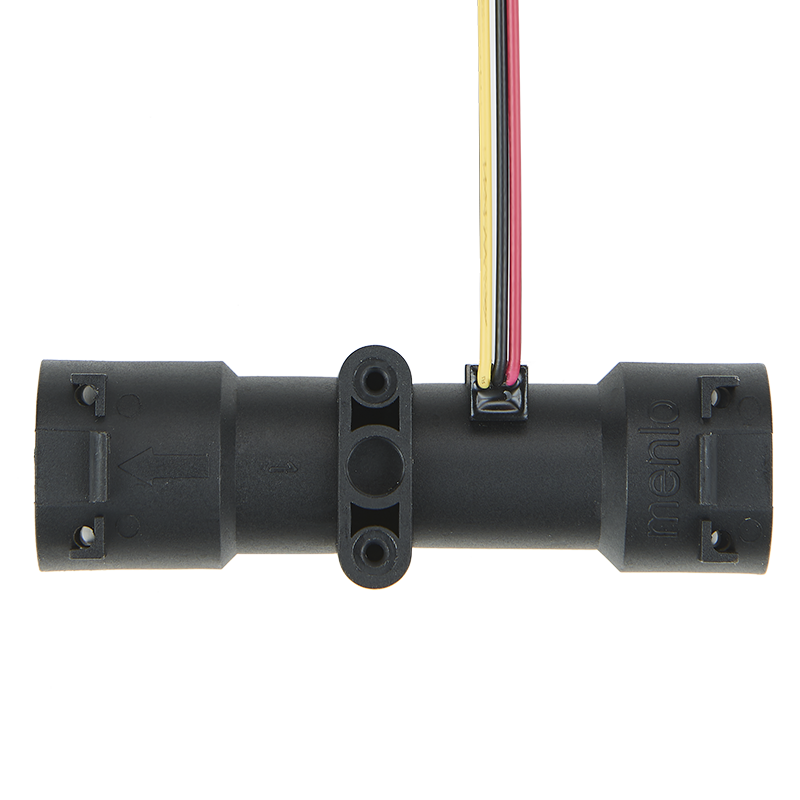 Extended Double End Quick Plug Water Flow Sensor
