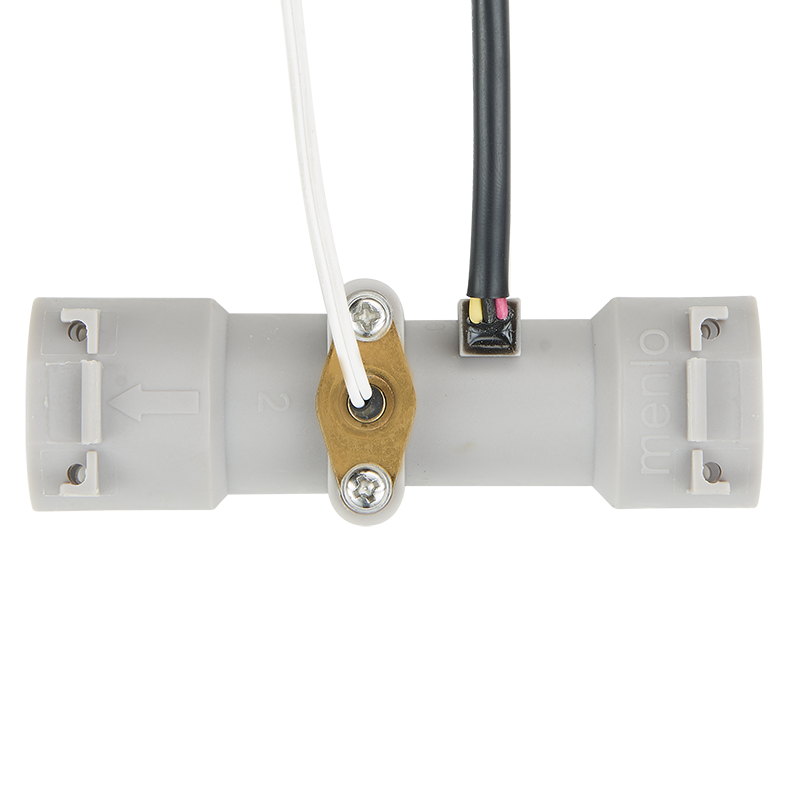 Double End Quick Plug Memory Alloy Water Flow Sensor-with Temperature Sensor